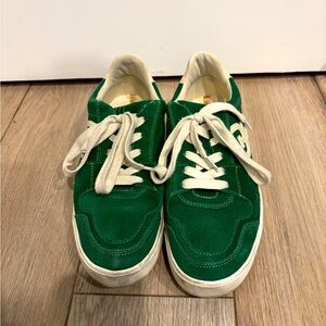 Sam Edelman green sneakers